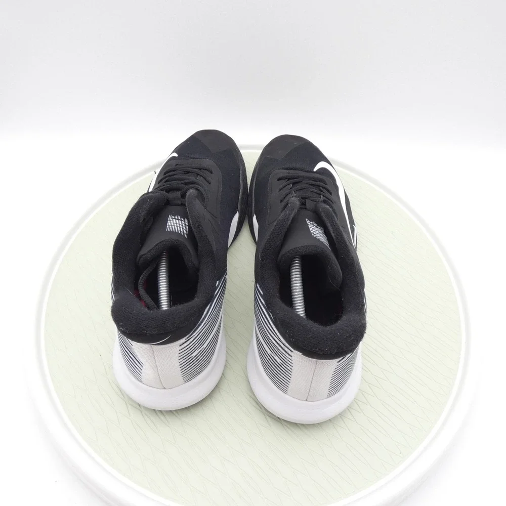 Nike Precision 4 CK1069-001 Mens US 14 Basketball Shoes Black White Sneakers